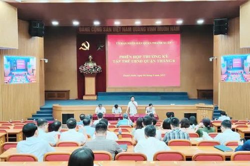 Quận Thanh Xuân: tập trung rà soát công việc để thực hiện chính quyền địa phương 2 cấp