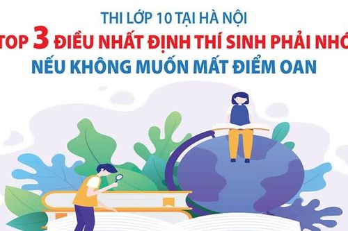 Thi lớp 10 tại Hà Nội: Top 3 điều nhất định thí sinh phải nhớ nếu không muốn mất điểm oan