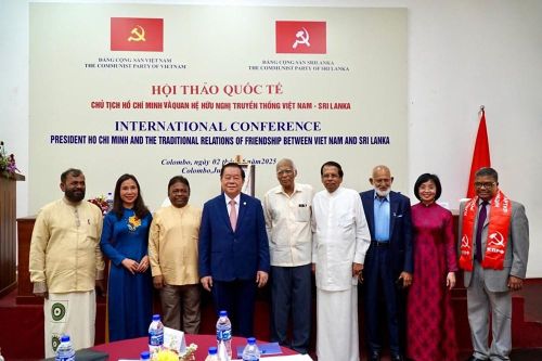 Hội thảo quốc tế với chủ đề 'Chủ tịch Hồ Chí Minh và quan hệ hữu nghị truyền thống Việt Nam-Sri Lanka'