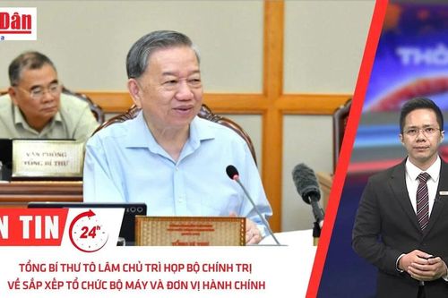 Thời sự 24h ngày 6/6/2025: Tổng Bí thư Tô Lâm: Không để phát sinh vấn đề phức tạp nội bộ khi sắp xếp bộ máy