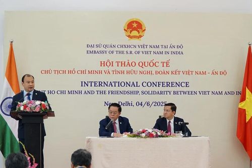 Hội thảo quốc tế 'Chủ tịch Hồ Chí Minh và tình hữu nghị, đoàn kết Việt Nam-Ấn Độ' tại Ấn Độ
