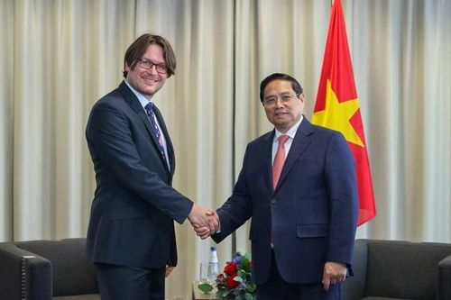 Thủ tướng Phạm Minh Chính tiếp một số tập đoàn hàng đầu của Estonia