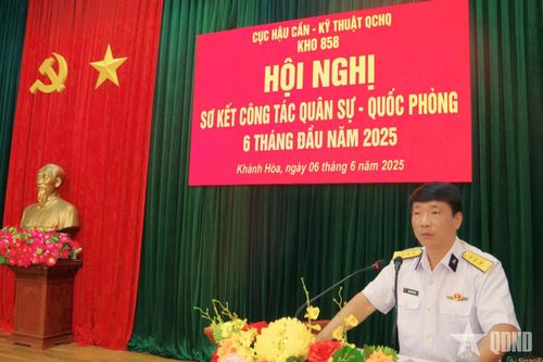 Kho 858 bảo đảm an toàn tuyệt đối cấp phát, bảo quản đạn dược