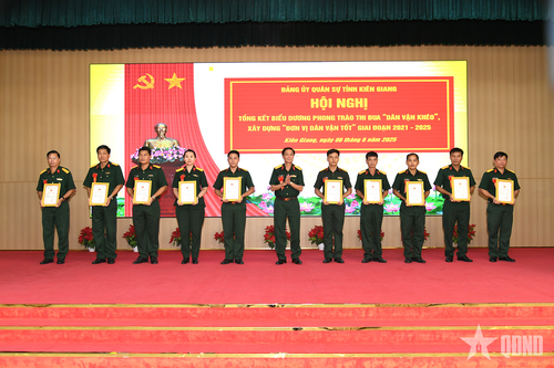 Kiên Giang: Tổng kết phong trào thi đua 'Dân vận khéo', xây dựng 'Đơn vị dân vận tốt'