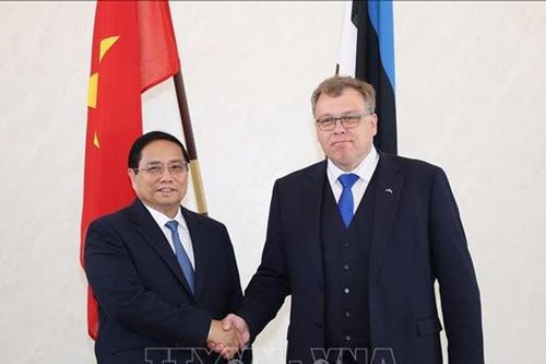 Thủ tướng Phạm Minh Chính hội kiến Chủ tịch Quốc hội Estonia, thúc đẩy hợp tác nghị viện và đổi mới sáng tạo