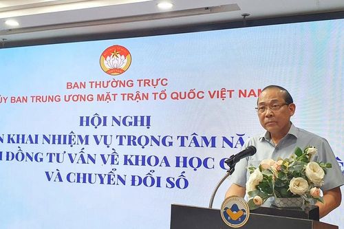 MTTQ Việt Nam triển khai nhiệm vụ tư vấn, phản biện về khoa học công nghệ và chuyển đổi số