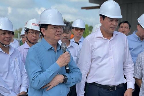 Phó Thủ tướng Mai Văn Chính kiểm tra tiến độ cầu Bình Gởi thuộc Vành đai 3 TP HCM