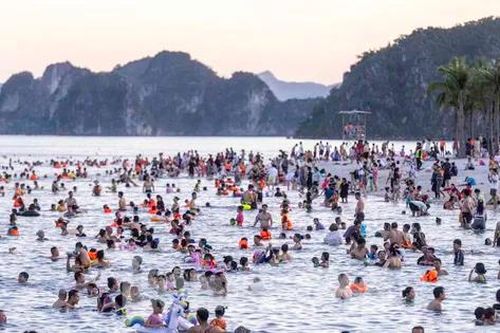 Nguy cơ mất an toàn ở bãi tắm Hạ Long