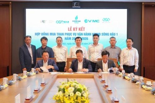 Ký kết hợp đồng cung cấp 2 triệu tấn than cho Nhà máy Nhiệt điện Sông Hậu 1
