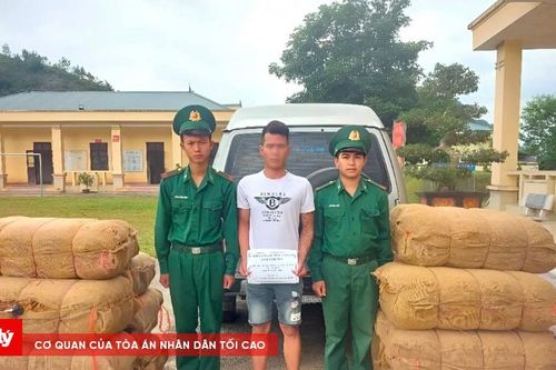 Bắt đối tượng vận chuyển 650kg nguyên liệu thuốc lá không rõ nguồn gốc