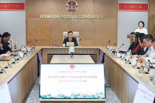 Bộ Khoa học và Công nghệ điều động, bổ nhiệm 6 cán bộ