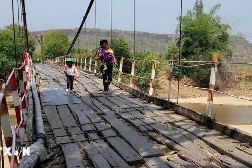 Hàng loạt cầu treo dân sinh ở Gia Lai xuống cấp nghiêm trọng