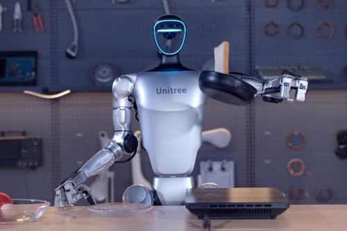 Robot hình người có thể sớm nhảy ra khỏi xe tải của Amazon để giao hàng