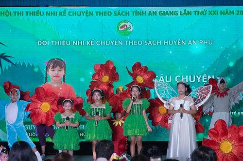 TP. Long Xuyên đoạt giải nhất Hội thi Thiếu nhi kể chuyện theo sách