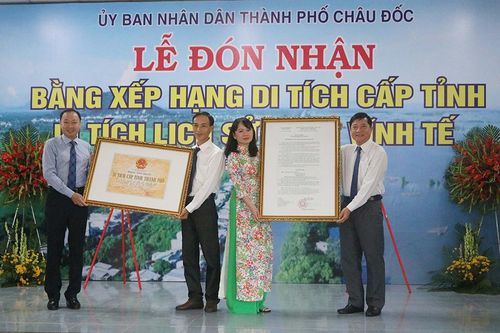 Kênh Vĩnh Tế trở thành di tích lịch sử cấp tỉnh