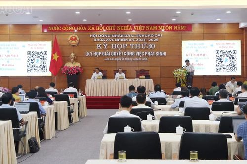 Khai mạc kỳ họp thứ 30 HĐND tỉnh Lào Cai
