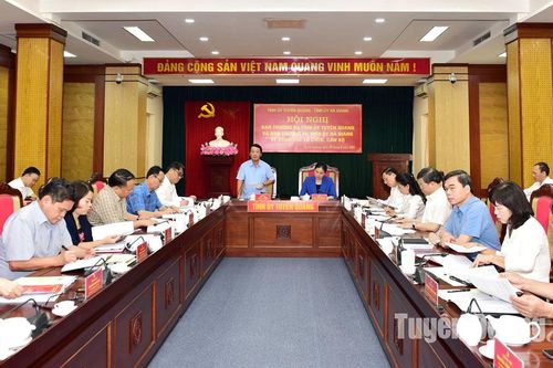 Chuẩn bị tốt công tác nhân sự sau sáp nhập tỉnh Tuyên Quang và Hà Giang