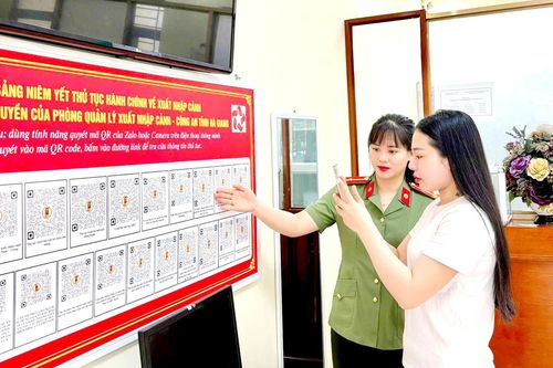 Chuyển đổi số trong quản lý xuất, nhập cảnh