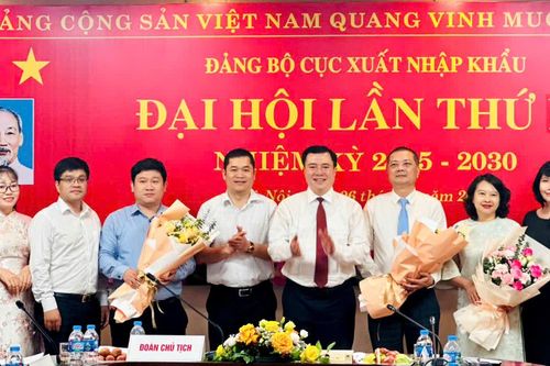 Đảng bộ Cục Xuất nhập khẩu nhiệm kỳ 2025 - 2030: Đoàn kết - Dân chủ - Kỷ cương - Sáng tạo - Đột phá - Phát triển