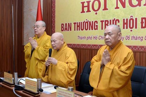 Danh sách Ban Chỉ đạo Trung ương về công tác sáp nhập Ban Trị sự GHPGVN tỉnh, thành phố