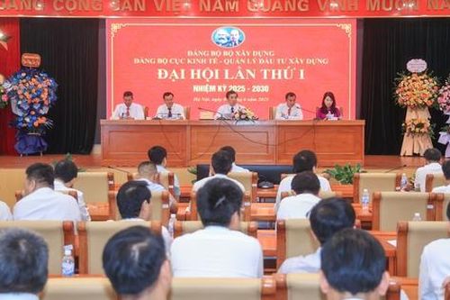 Nhiều mục tiêu lớn trong nhiệm kỳ mới của Đảng bộ Cục Kinh tế - Quản lý đầu tư xây dựng