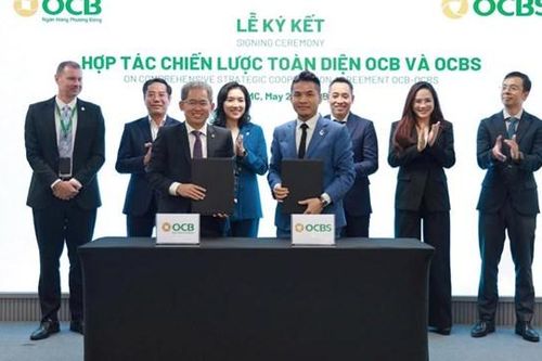 OCB ký kết hợp tác chiến lược toàn diện cùng chứng khoán OCBS