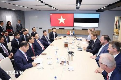 Mời gọi các doanh nghiệp Estonia triển khai các dự án tại Việt Nam