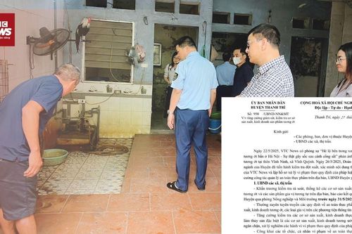 Sau phản ánh của Báo Điện tử VTC News, chính quyền Hà Nội quyết xóa sổ tương ớt bẩn