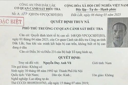 Truy nã kẻ lừa bán sầu riêng, chiếm đoạt hơn 5 tỷ đồng ở Đắk Lắk