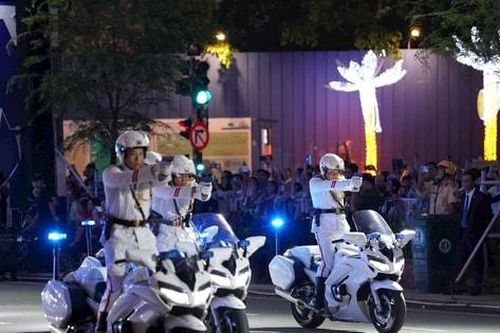 TP Hồ Chí Minh: Tưng bừng màn trình diễn tại chương trình Vinh quang Công an nhân dân