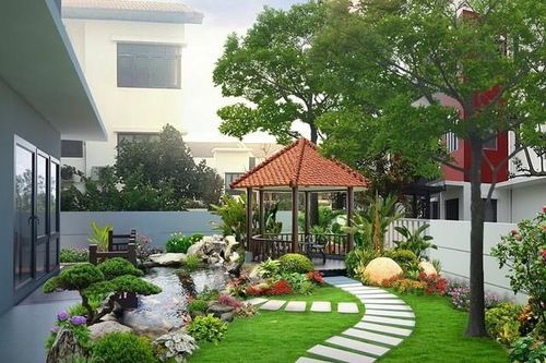 Lợi ích khi thiết kế sân vườn hài hòa âm dương, ngũ hành khiến bệnh tật tránh xa nhà bạn