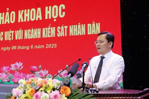 Hội thảo khoa học 'Đồng chí Hoàng Quốc Việt với ngành Kiểm sát nhân dân'