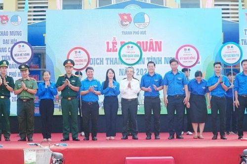 Tuổi trẻ thành phố Huế tham gia nhiều hoạt động tình nguyện hè 2025