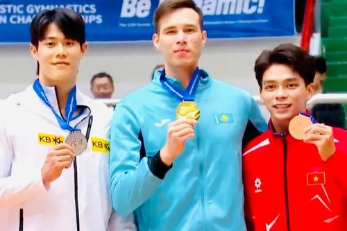Tuyển thủ Đặng Ngọc Xuân Thiện xuất sắc giành HCĐ giải TDDC châu Á 2025