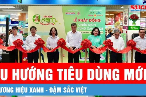Báo Sài Gòn Giải Phóng phát động chiến dịch tiêu dùng xanh 2025