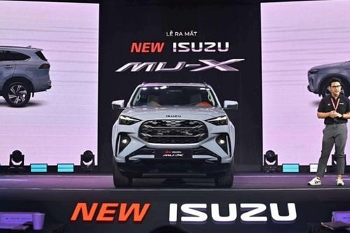 Cận cảnh Isuzu Mu-X 2025 vừa ra mắt tại Việt Nam, giá từ 928 triệu đồng