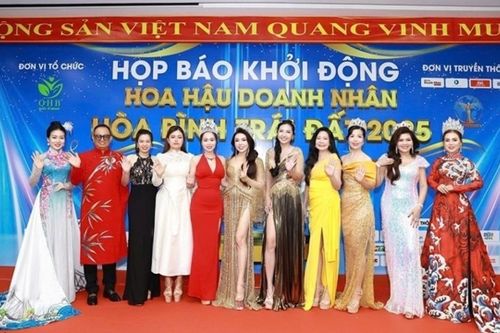 Khởi động cuộc thi Hoa hậu Doanh nhân hòa bình Trái đất 2025