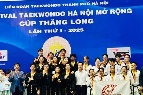 Hơn 1.000 võ sĩ tham dự Festival Taekwondo Hà Nội mở rộng
