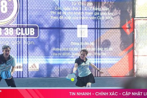 Khởi tranh Giải Pickleball Cúp Báo chí Hà Tĩnh