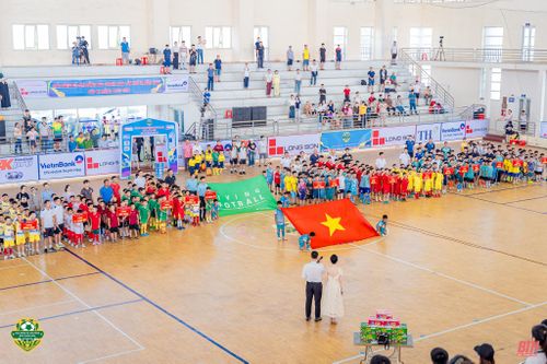 Khai mạc giải Bóng đá Nhi đồng Báo Thanh Hóa lần thứ IV năm 2025 - Cúp Xi măng Long Sơn