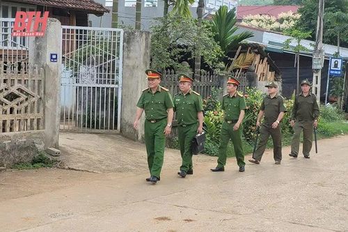 Công an xã Ngọc Sơn giữ vững an ninh trật tự từ cơ sở
