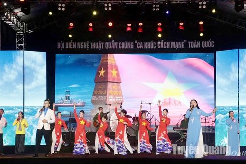 Đoàn Nghệ thuật quần chúng tỉnh đoạt Huy chương Bạc tại Hội diễn Nghệ thuật quần chúng Ca khúc Cách mạng toàn quốc năm 2025