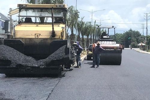 Cầu vượt đường sắt Phong Điền đã hoàn thiện