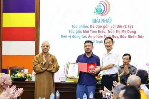 Vinh danh tác phẩm báo chí xuất sắc về Phật giáo