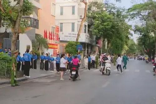 Không xảy ra tình trạng ùn tắc tại các điểm thi