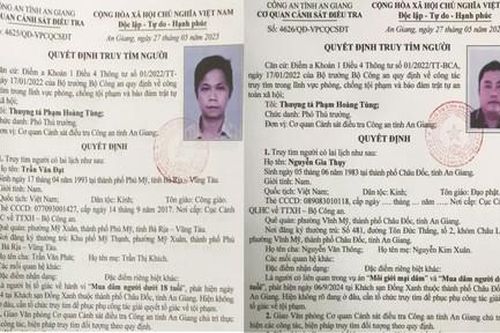 Vụ đường dây mại dâm có hơn chục thiếu nữ từ 13 - 22 tuổi: Khởi tố 46 đối tượng
