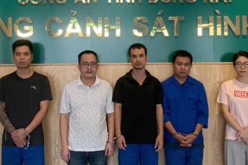 Công an Đồng Nai bắt giam 5 kẻ lừa đảo 10.000 tỷ đồng
