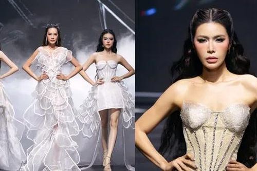 Siêu mẫu Minh Tú, Hoa hậu Lê Hoàng Phương đẹp như cánh hoa trong BST Aura Bloom