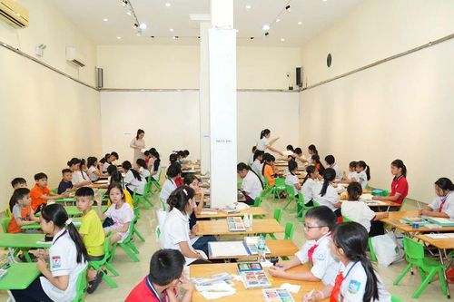 Sắc màu tuổi thơ tại Cuộc thi vẽ tranh thiếu nhi 'Hải Phòng - Thành phố em yêu'