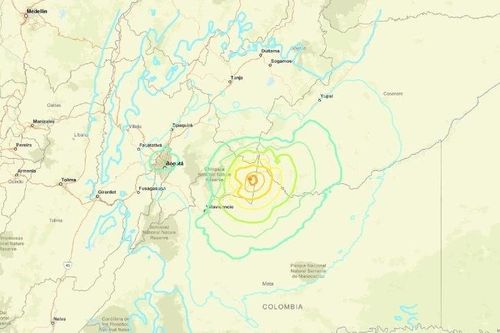 Động đất làm rung chuyển nhiều tòa nhà ở thủ đô của Colombia